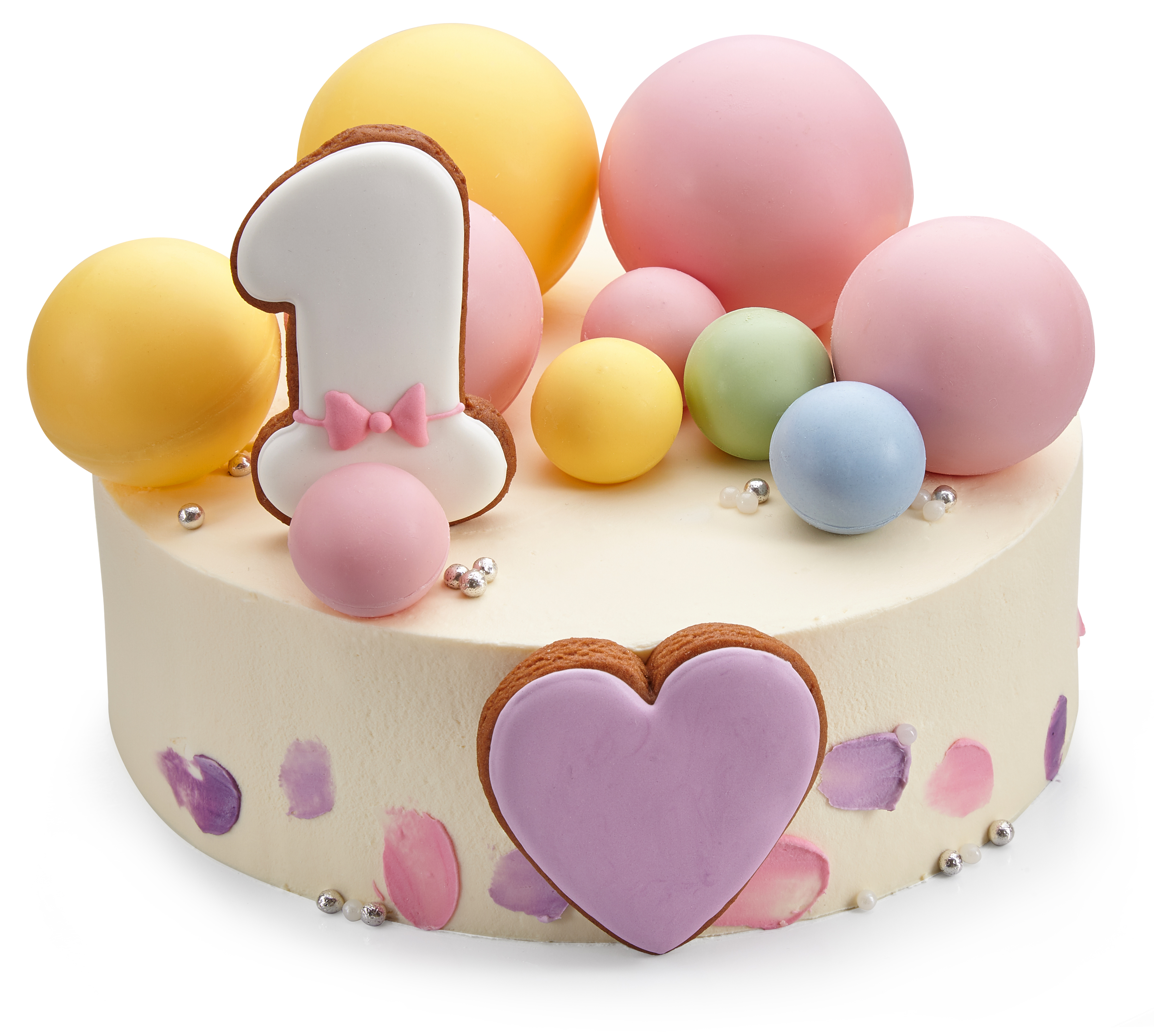 Детский торт с шарами
